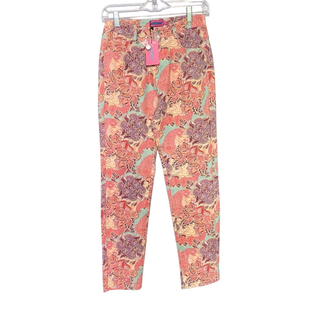New Edikted‎ Paisley Wash Mom Jeans Size Small NWT